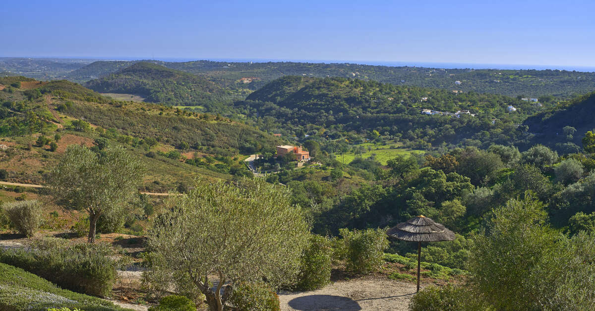 Ein Foto von der Außenansicht des Hotel Rural Quinta do Marco