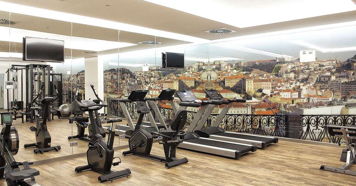 Een foto van de faciliteiten bij Jupiter Lisboa Hotel