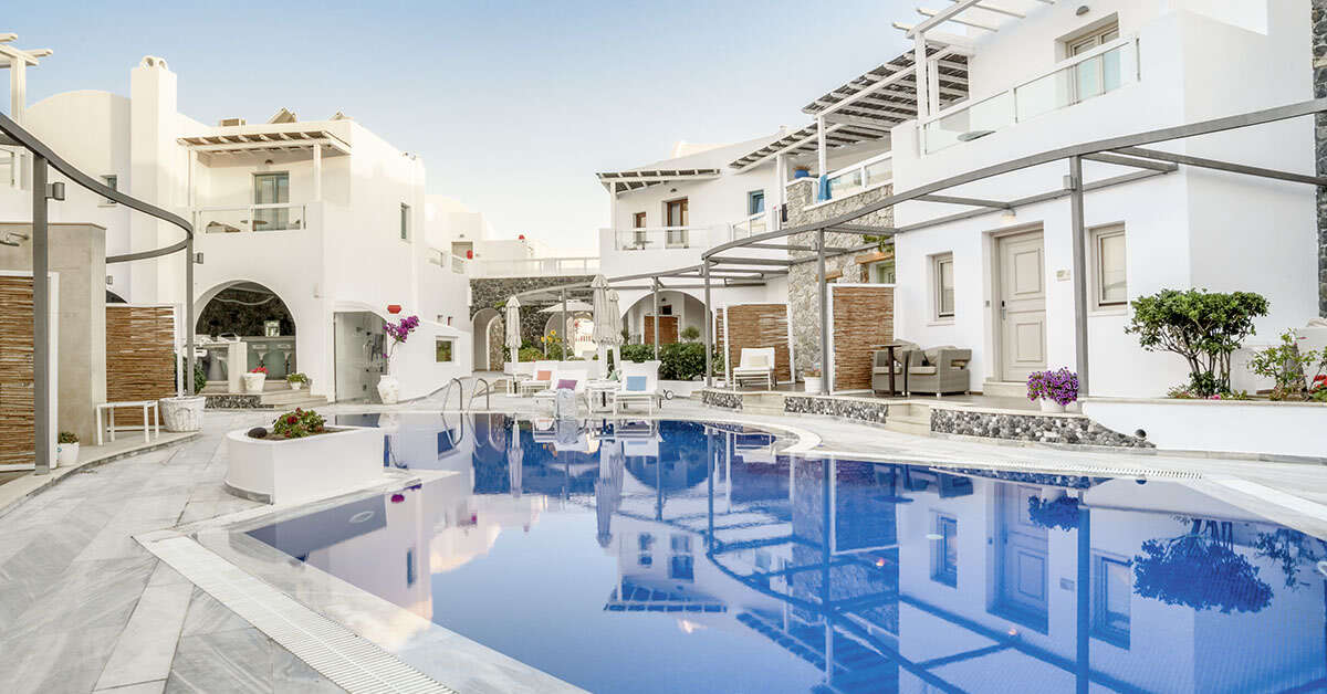 Een foto van het zwembad bij La Mer Deluxe Hotel & Spa