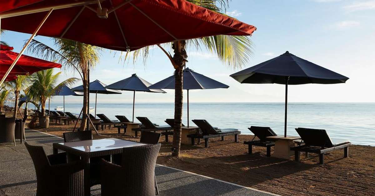 Een foto van het strand bij Vila Shanti Beach Hotel