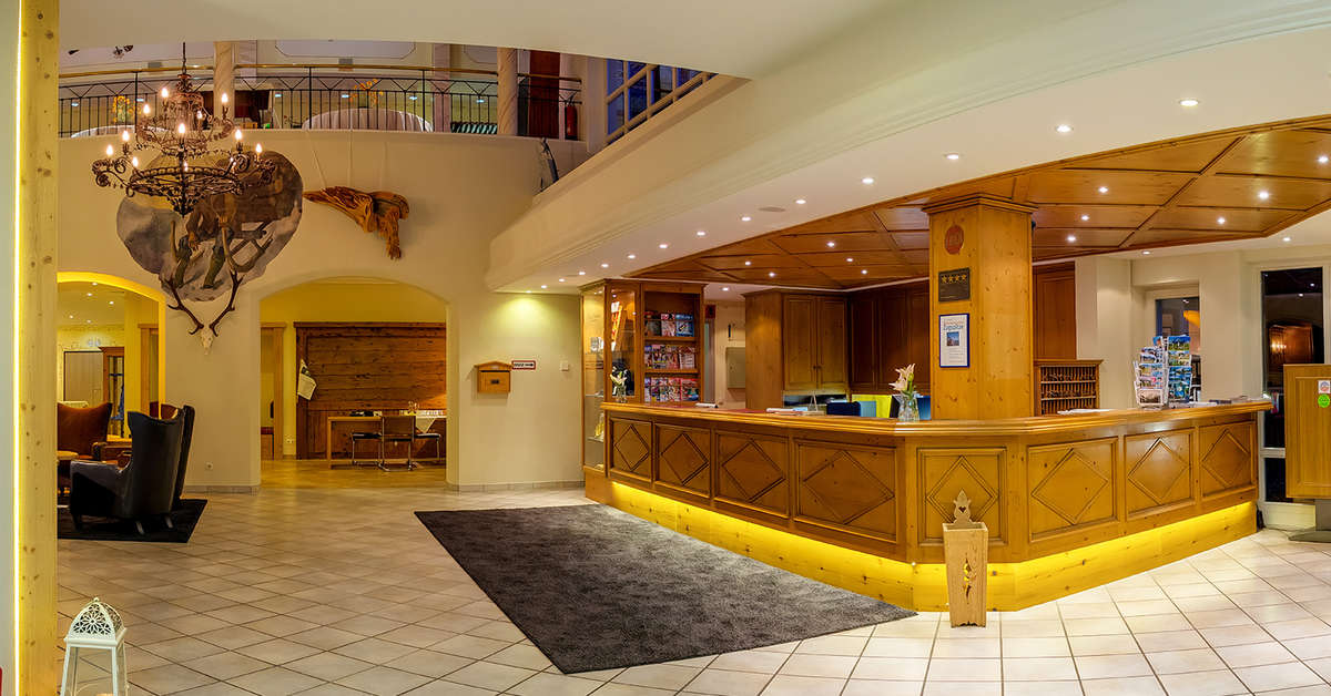 Ein Foto vom Innenbereich im Berghotel Hammersbach