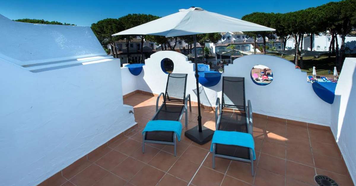Een foto van het terras bij Vime La Reserva de Marbella