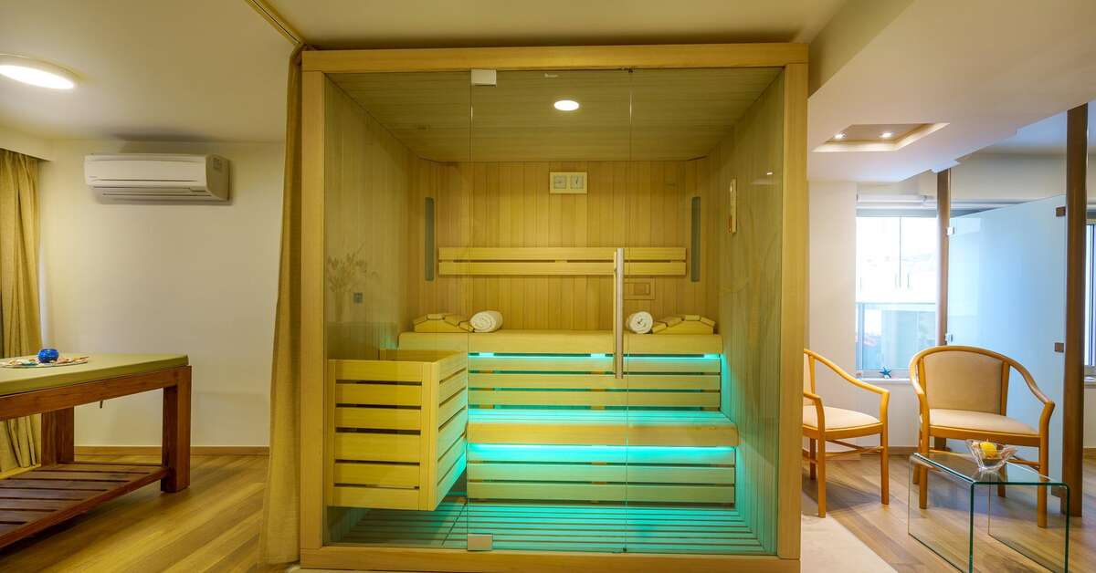 Ein Foto von den Einrichtungen im Kyma Suites Beach Hotel
