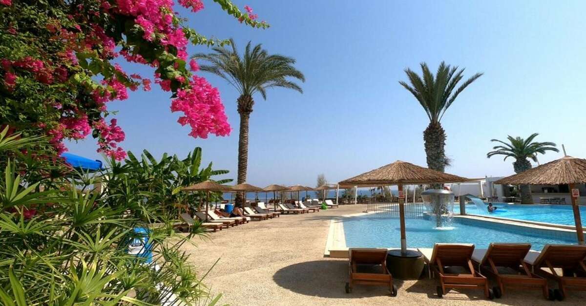 Een foto van het zwembad bij Malama Beach Holiday Village