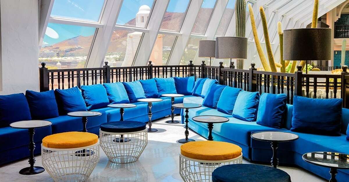 Een foto van het interieur van H10 Timanfaya Palace