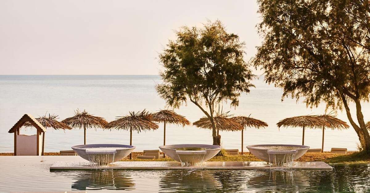 Een foto van het zwembad bij Grecotel Casa Marron
