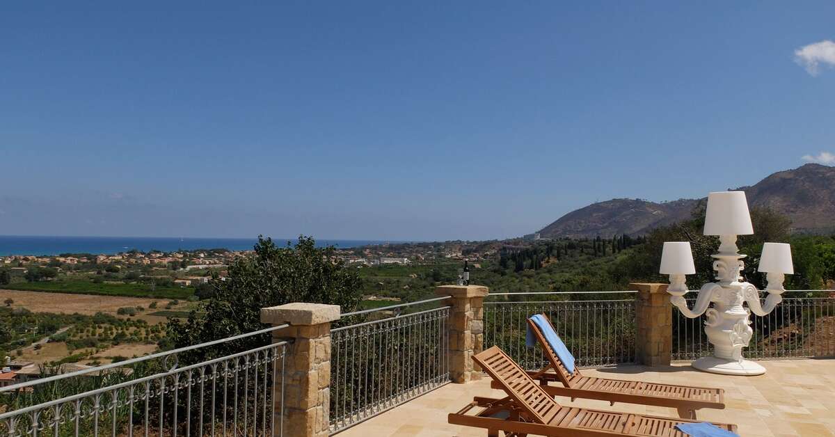 Een foto van de faciliteiten bij Agriturismo Le Terrazze sul Tirreno