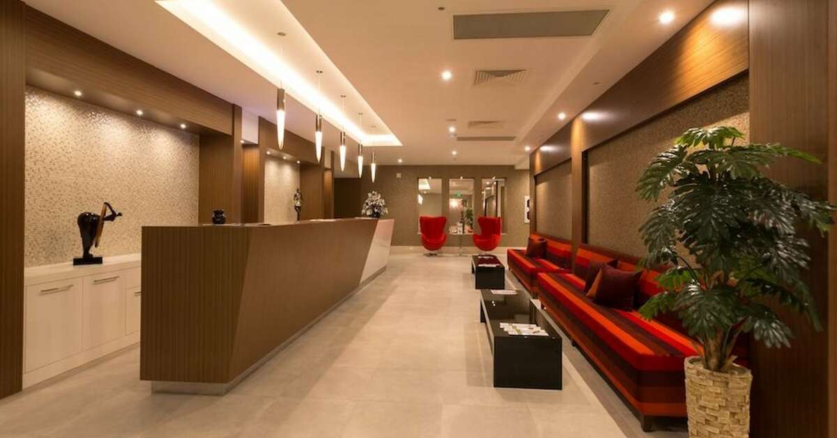 Een foto van het interieur van Boyalik Beach Hotel & Spa Thermal Resort