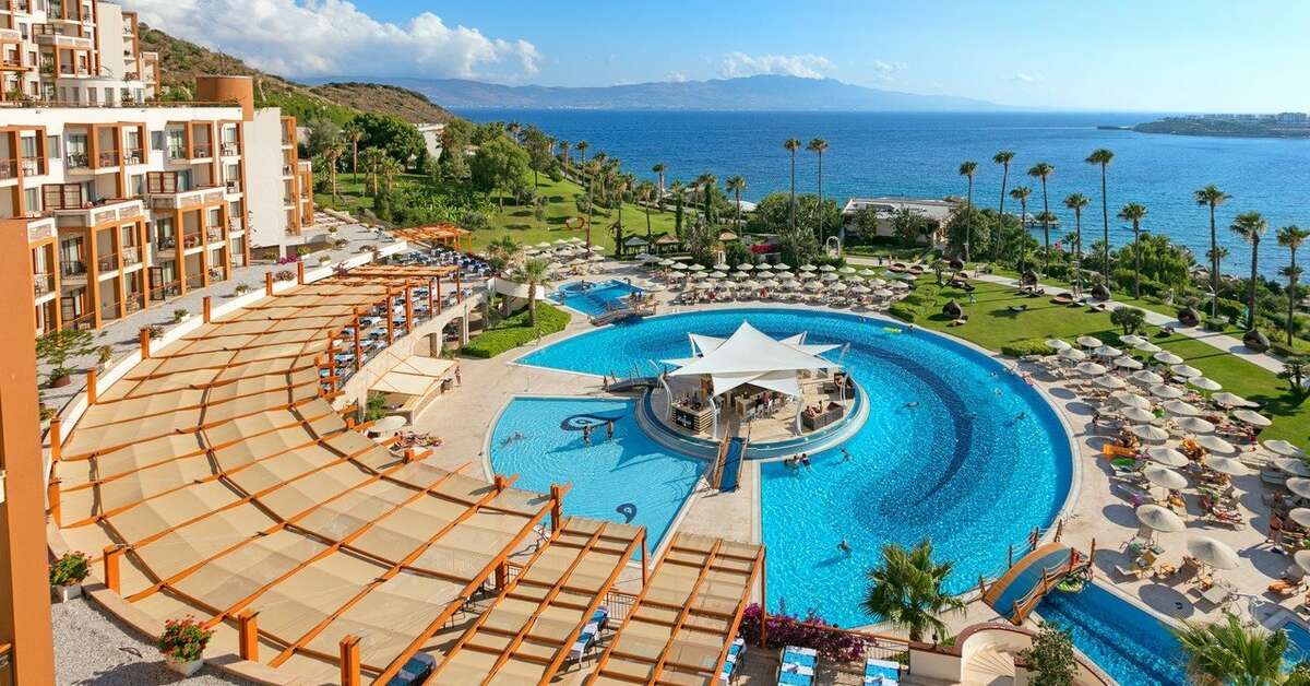 Een foto van het zwembad bij Kefaluka Resort