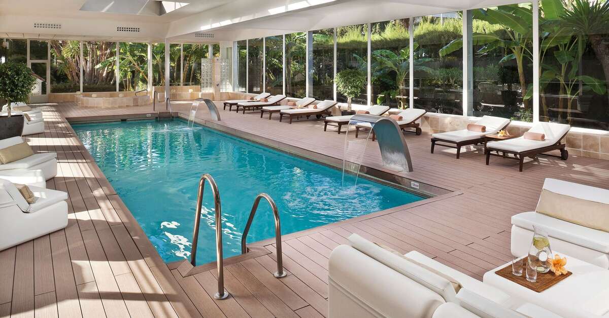 Een foto van het zwembad bij Hotel Don Pepe Gran Meliá