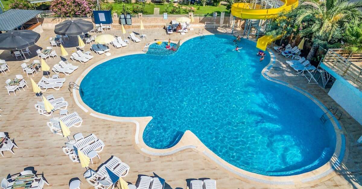 Een foto van het zwembad bij Arsi Blue Beach Hotel