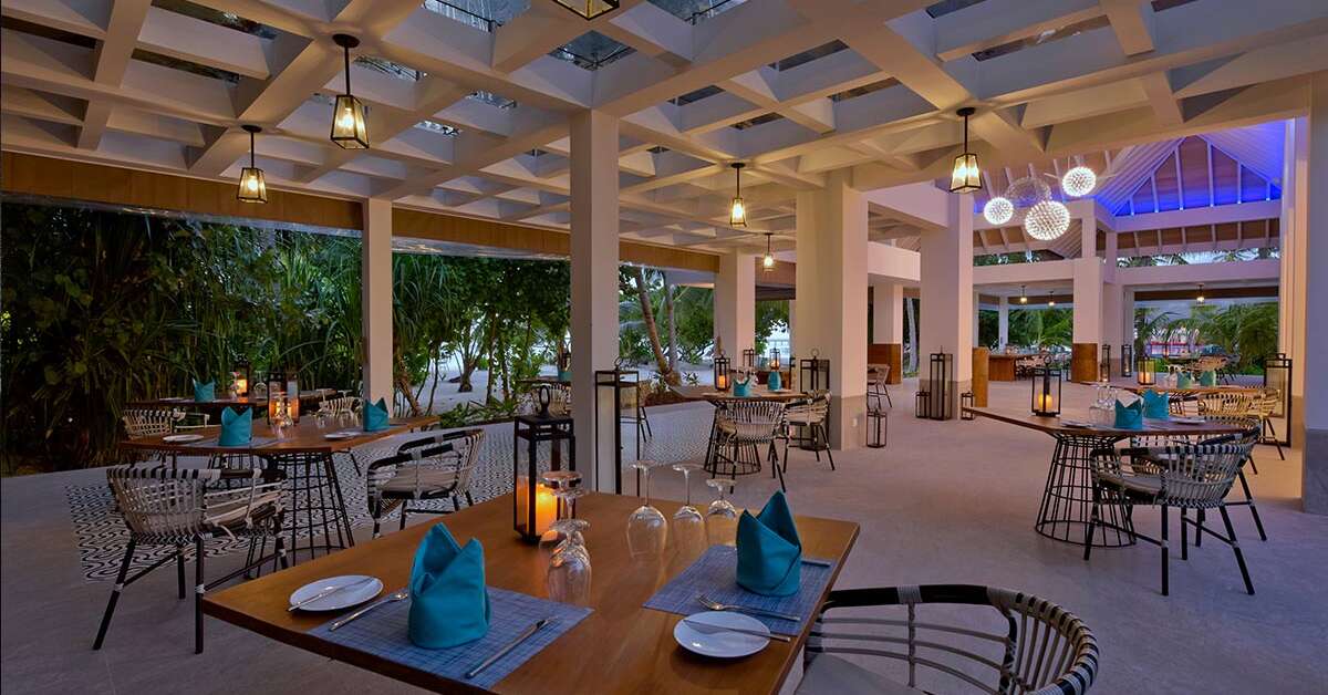 Een foto van de faciliteiten bij Kandima Maldives