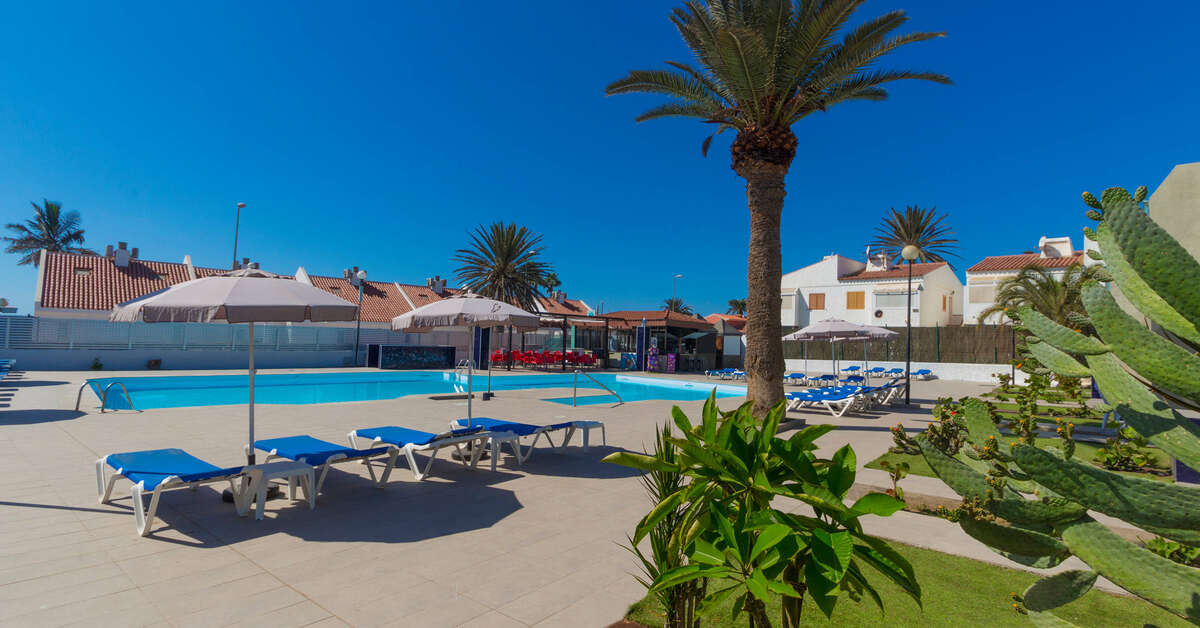 Ein Foto vom Pool im Bungalows Corinto II