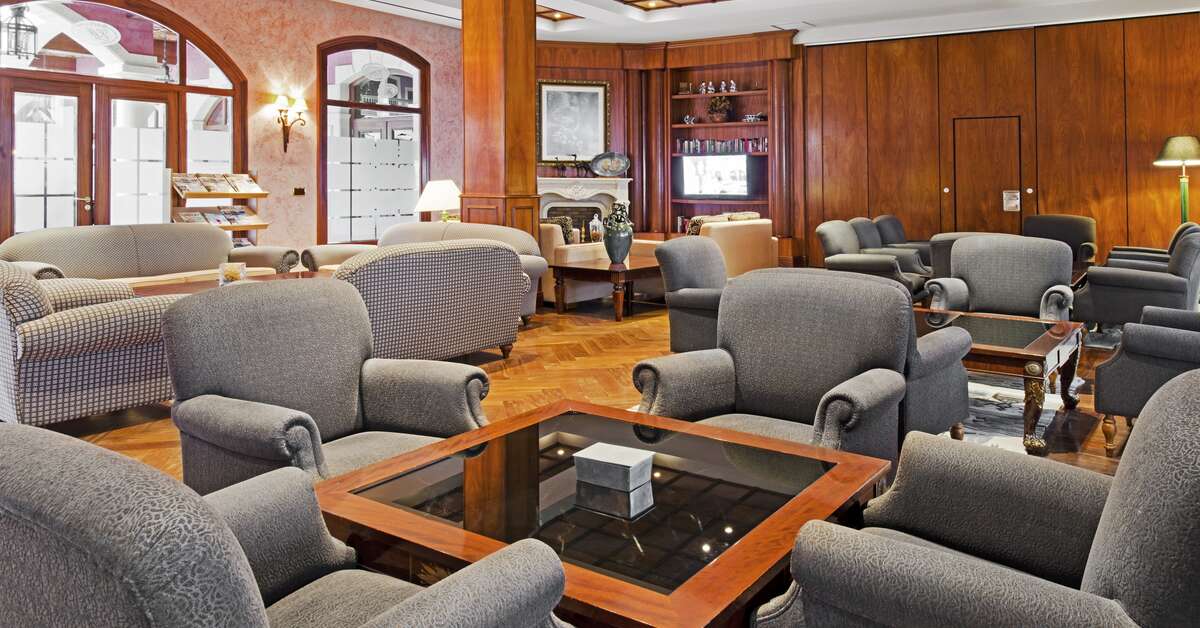 Een foto van het interieur van Elba Palace Golf Boutique Hotel