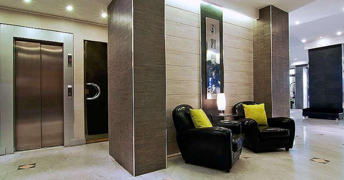 Een foto van het interieur van Hotel Ariston Rome