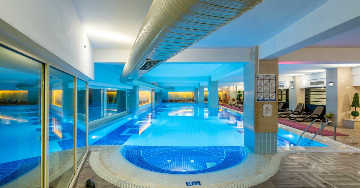 Een foto van het zwembad bij Fame Residence Kemer & Spa