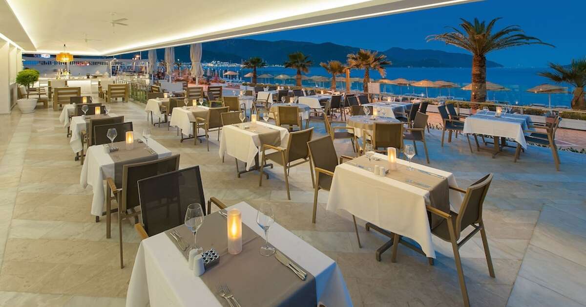 Ein Foto von den Einrichtungen im The Beachfront Hotel