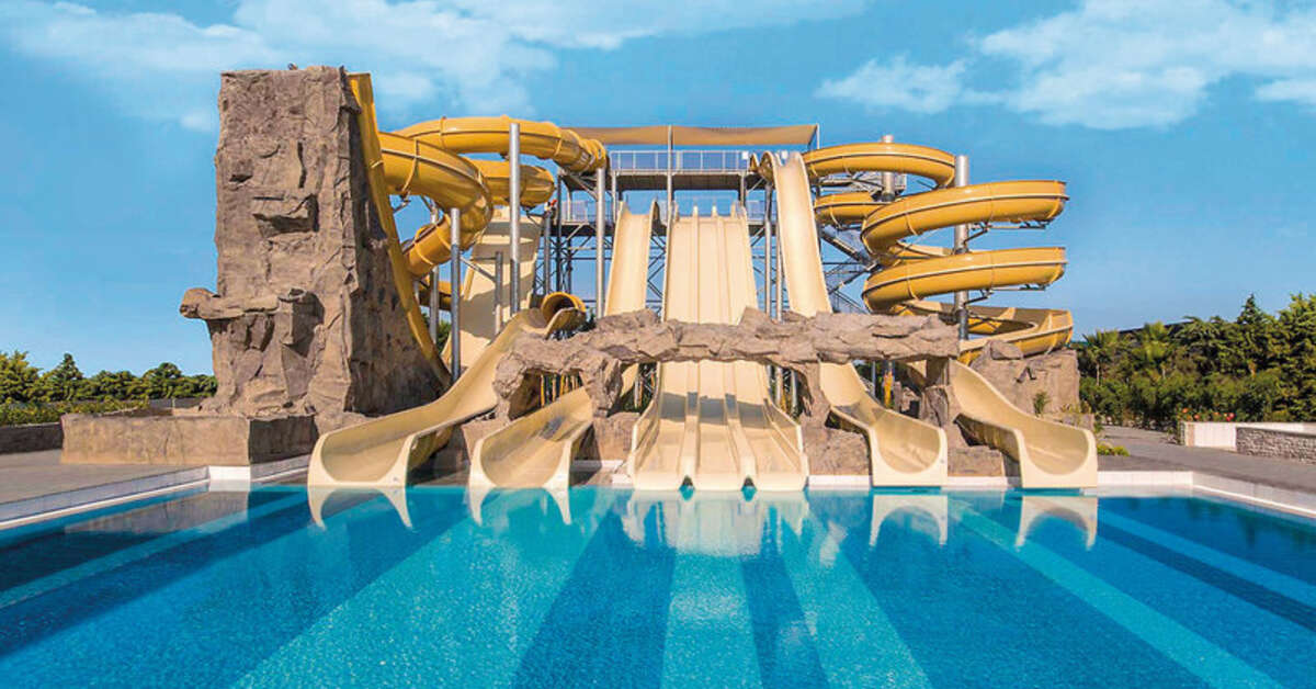 Een foto van het zwembad bij Aska Lara River Suites