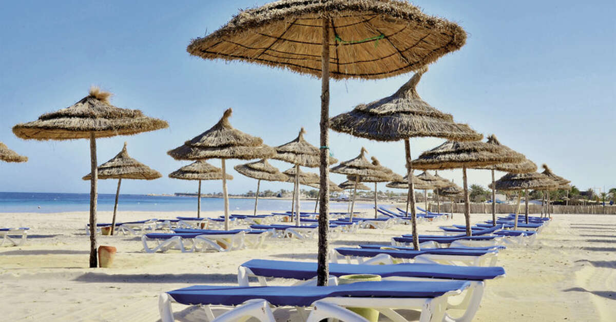 Een foto van het strand bij Royal Garden Palace