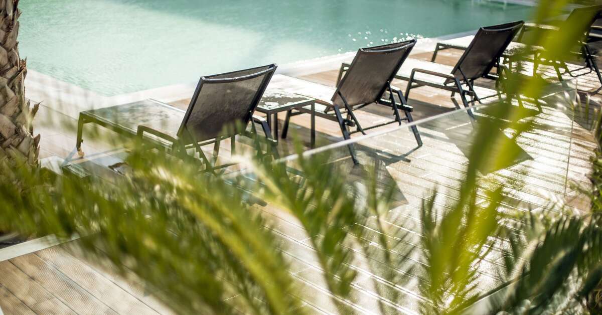 Een foto van het zwembad bij White Dreams Resort