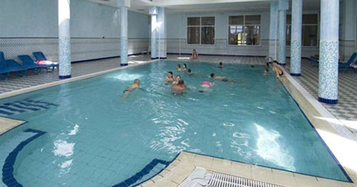 Ein Foto vom Pool im Vincci Marillia