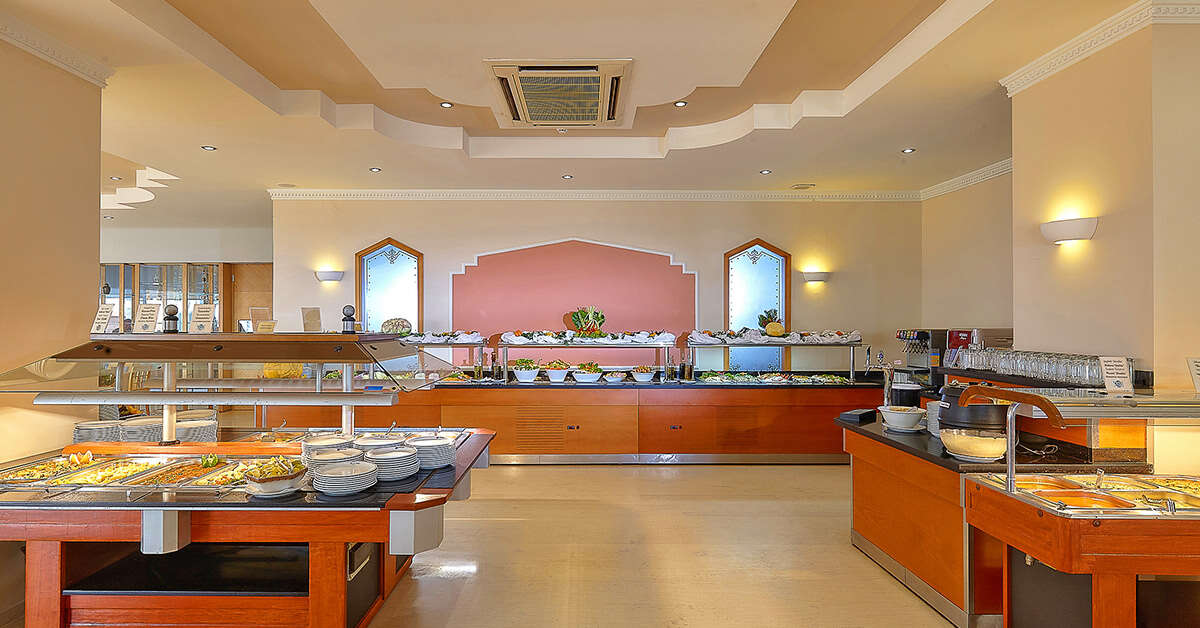 Een foto van het interieur van Hotel Astir Beach