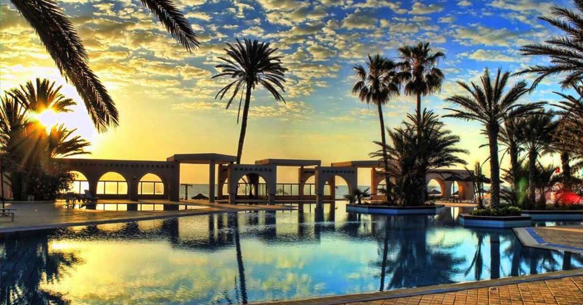 Een foto van het zwembad bij Zita Beach Resort