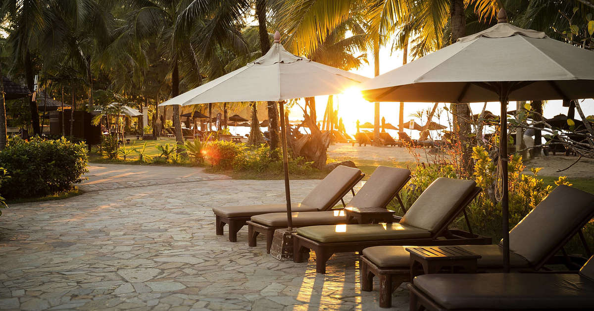 Een foto van het strand bij Robinson Club Khao Lak