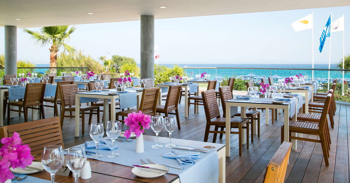 Ein Foto von den Einrichtungen im Asterias Beach Hotel