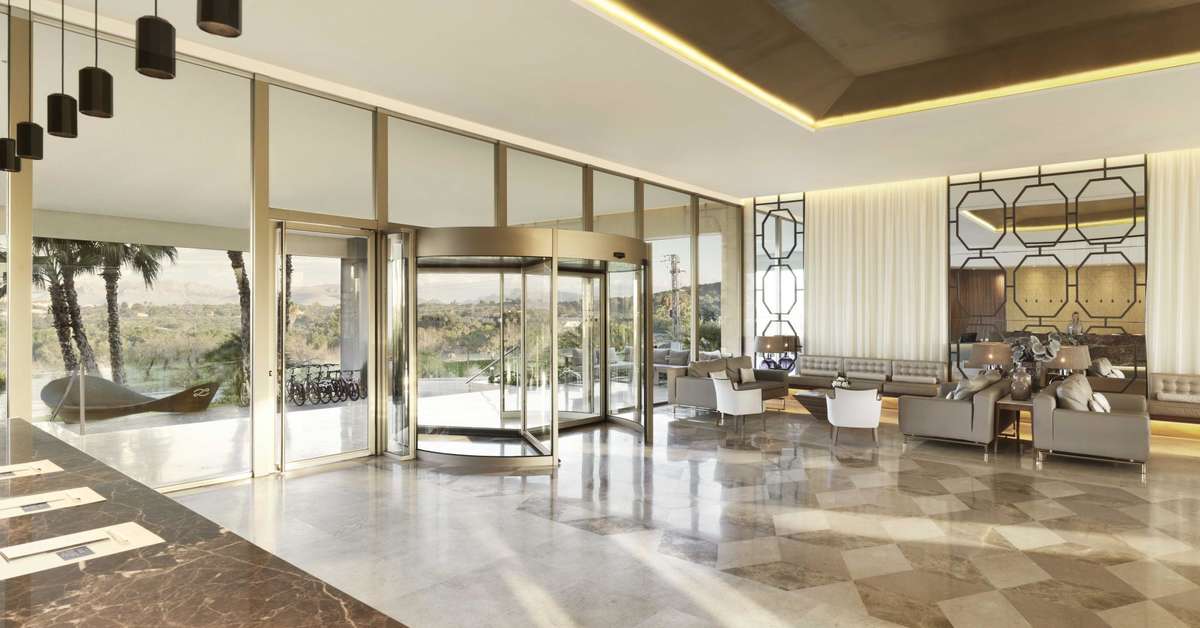Een foto van het interieur van Hotel Zafiro Palace Alcudia