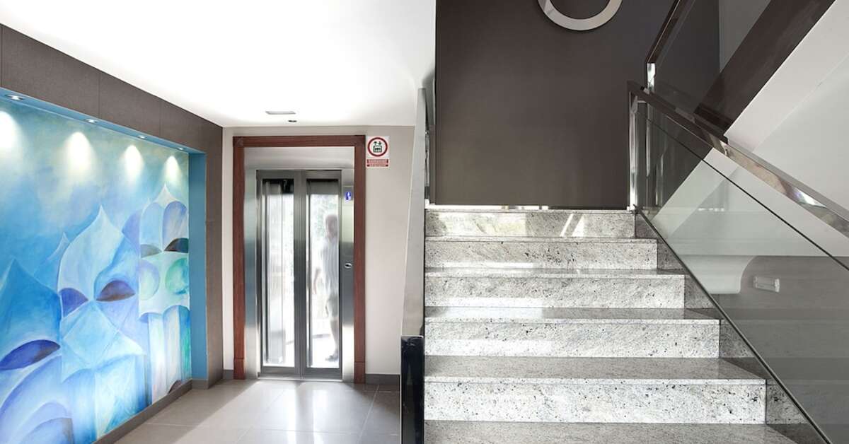 Een foto van het interieur van Hotel Indalo Park