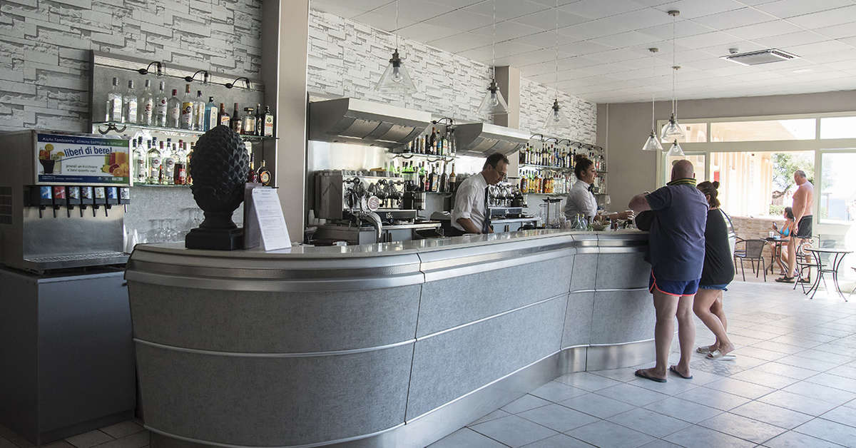 Een foto van het interieur van Hotel Club Eloro
