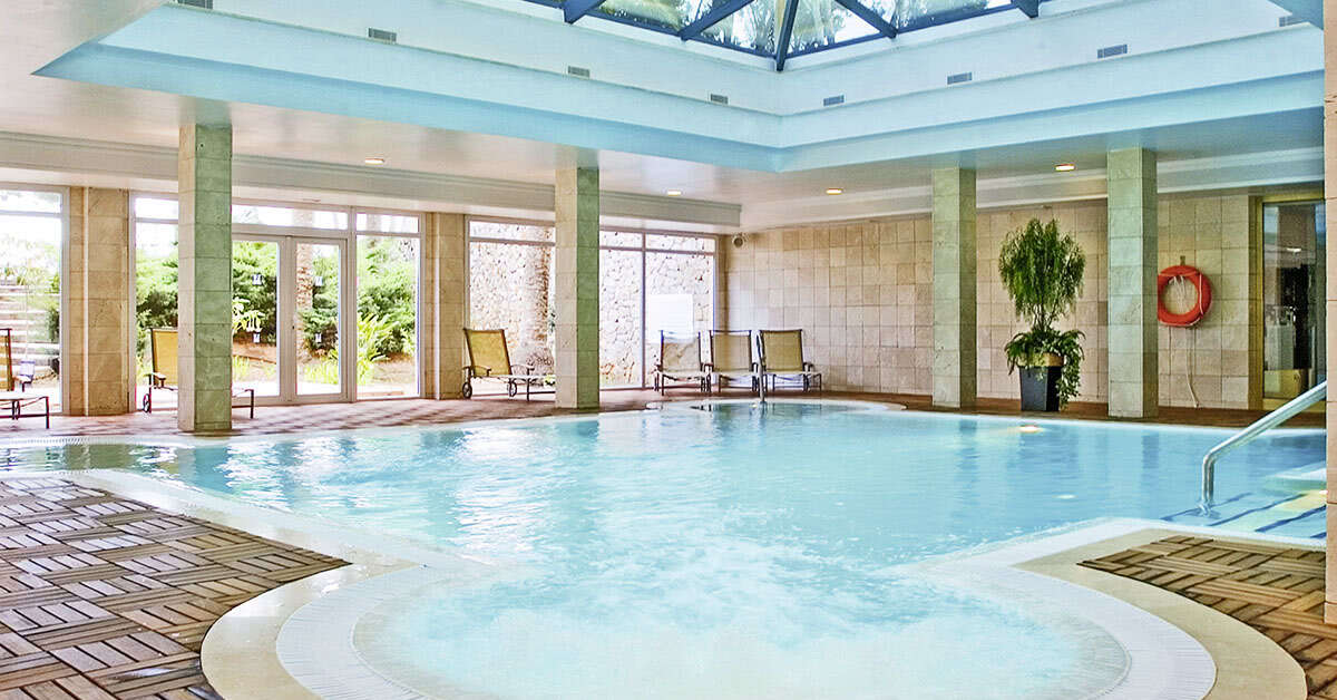 Een foto van het zwembad bij Hipotels Hipocampo Palace & Spa Hotel