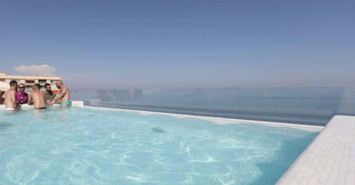 Een foto van het zwembad bij Hotel Ritual Torremolinos