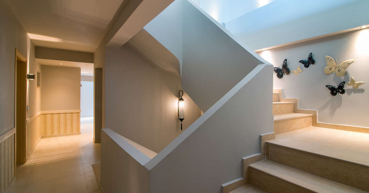 Een foto van het interieur van Neikos Mediterraneo Luxury Suites