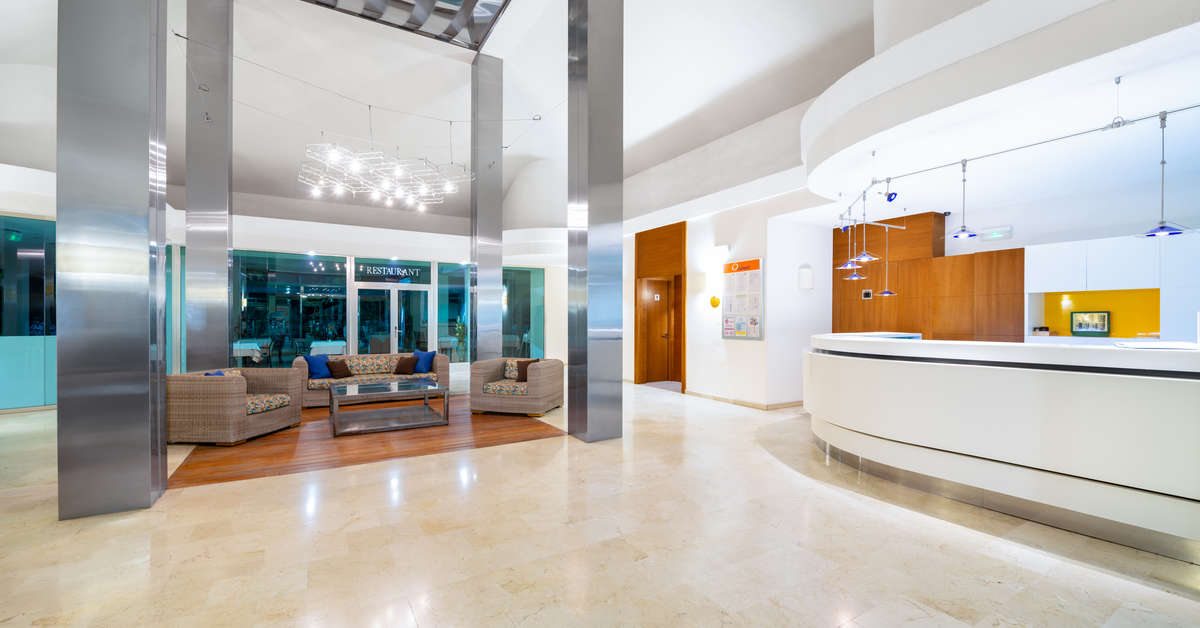Een foto van het interieur van Caybeach Princess