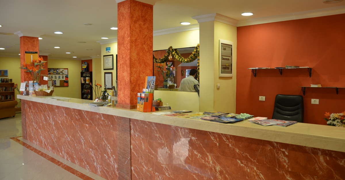 Een foto van het interieur van Casa Del Sol