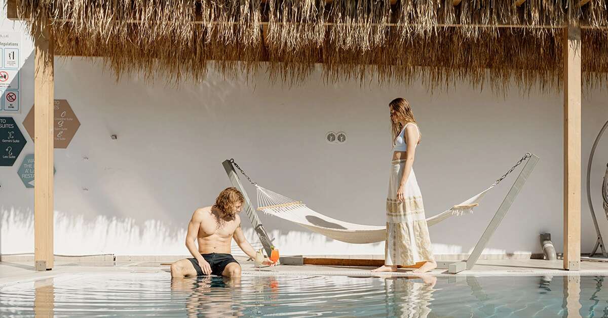 Een foto van het zwembad bij Elounda Infinity Exclusive Resort & Spa