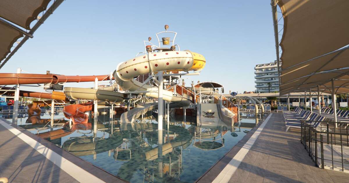 Een foto van het zwembad bij Dream Water World