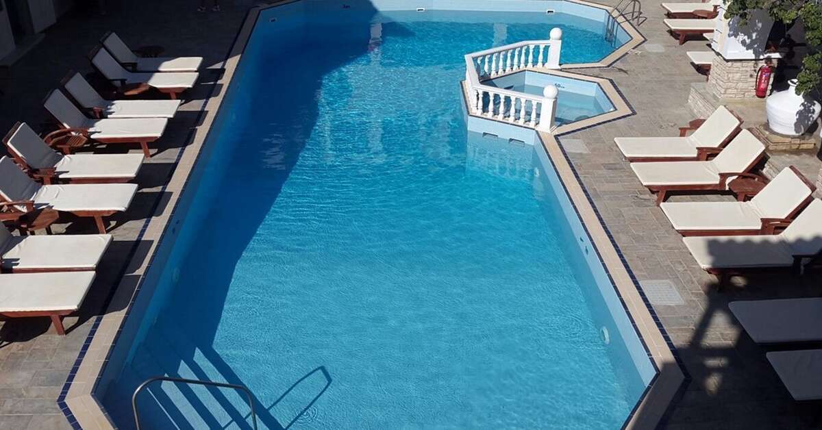 Een foto van het zwembad bij Ino Village Hotel