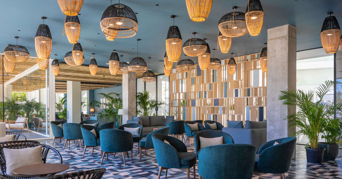 Een foto van het interieur van Atzavara Hotel & Spa