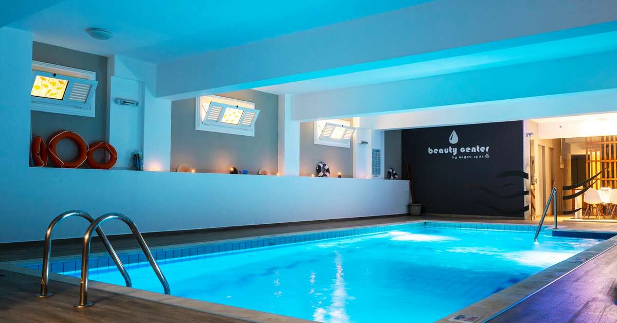 Een foto van het zwembad bij Aelius Hotel & Spa