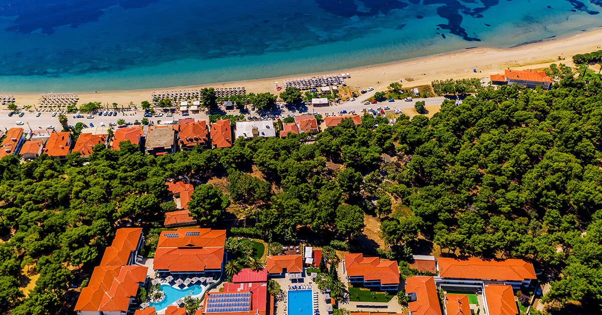 Een foto van de buitenkant van Philoxenia Hotel