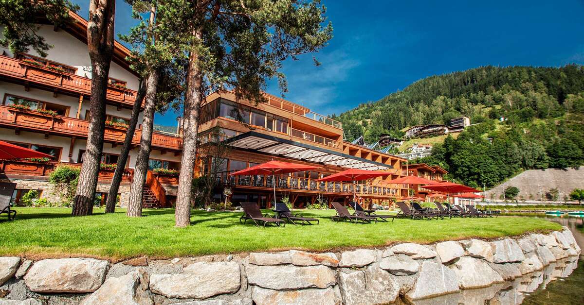 Een foto van een overzicht van Seehotel Freiberg