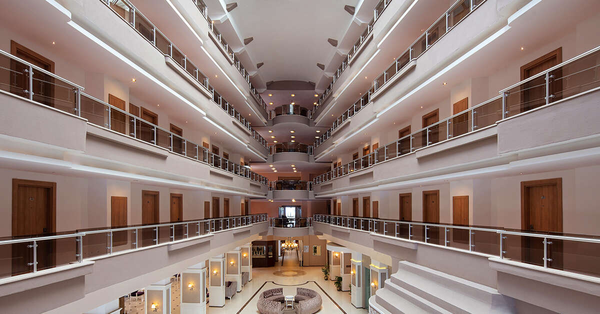 Een foto van het interieur van Galeri Resort Hotel