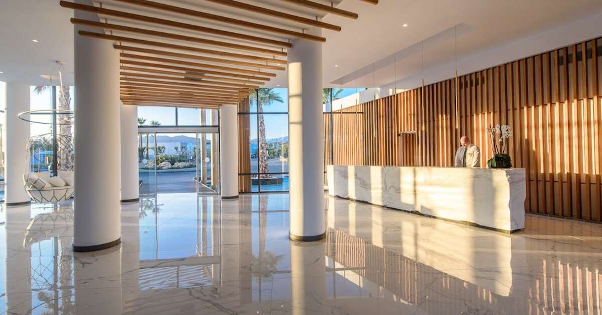 Een foto van het interieur van Stella Island Luxury Resort & Spa
