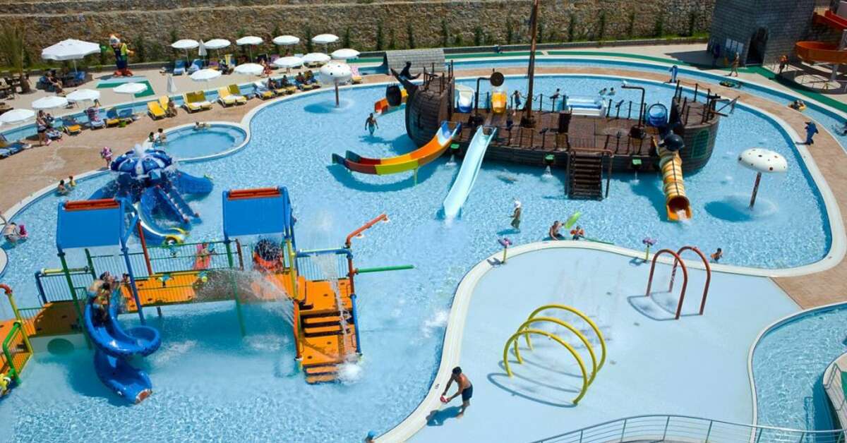 Ein Foto vom Pool im Club Kastalia Holiday Village