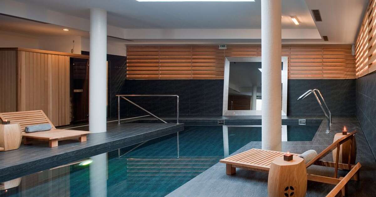 Een foto van het zwembad bij Furadouro Boutique Hotel Beach & Spa