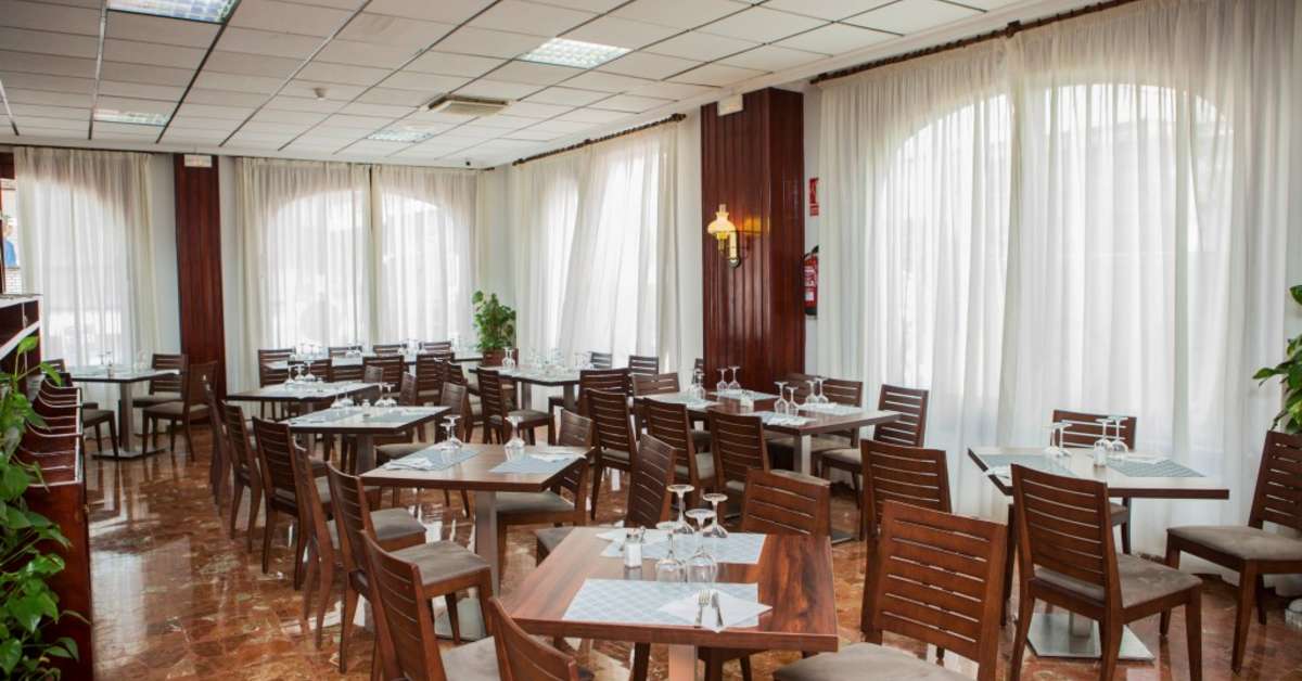 Een foto van de faciliteiten bij Hotel Voramar Benidorm