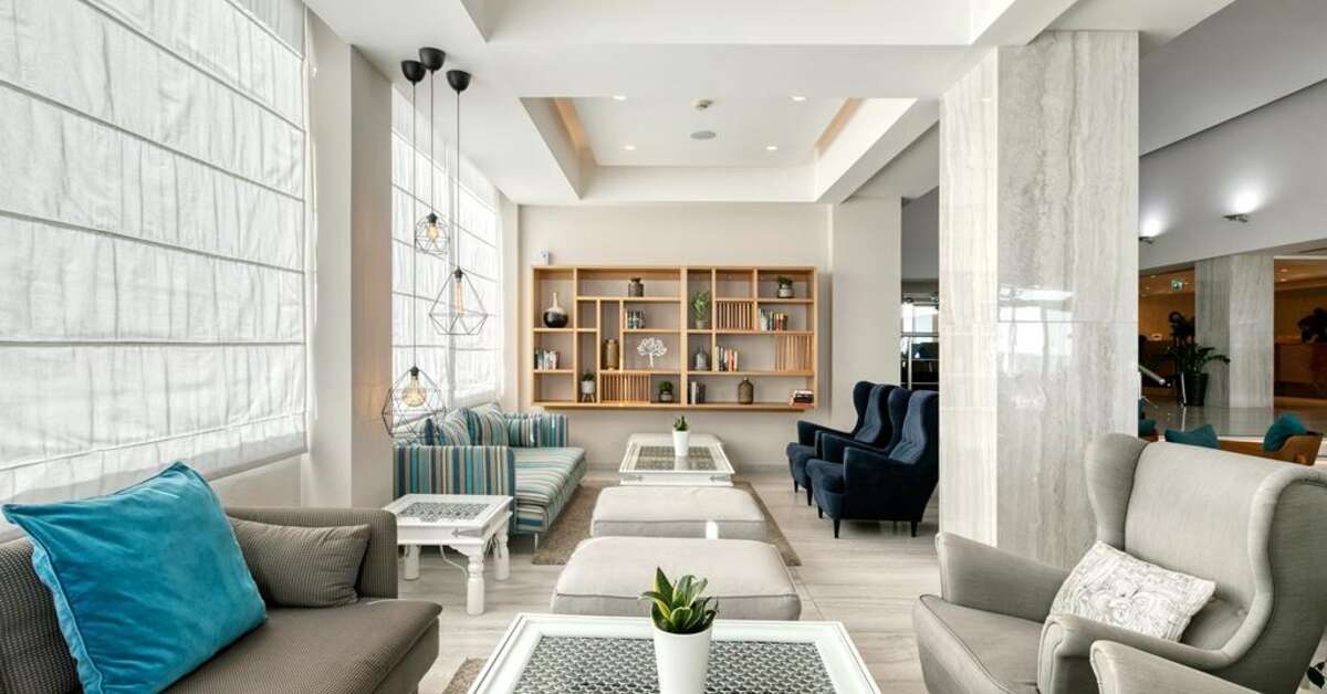 Een foto van het interieur van TUI Blue Atlantica Sea Breeze